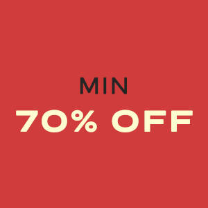 Min 70% Off