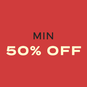 Min 50% Off