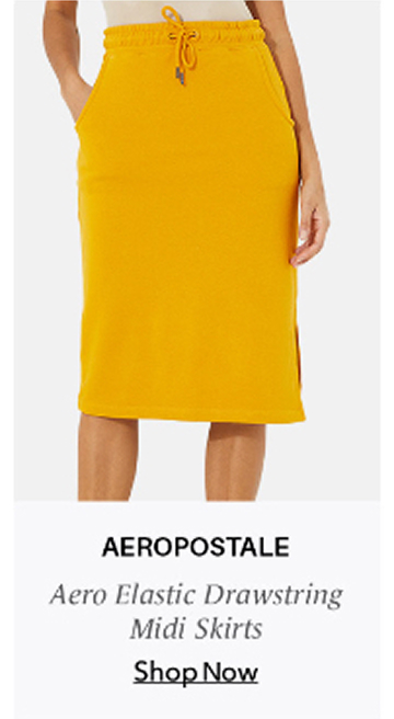 Aeropostale Aero Girls Pencil Midi Skirt
